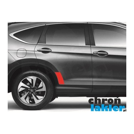 Honda CR-V IV naklejka / folia ochronna drzwi tył (2012-2018)