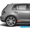 Volkswagen Golf VII 7 naklejki / folie ochronne błotnik tył (2012-)