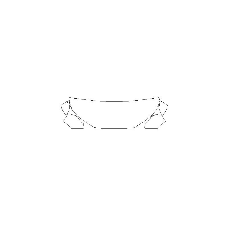 Audi A4 B9 FL folia ochronna ZESTAW maska, błotnik, lusterka (2020-)