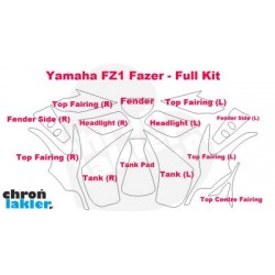 Yamaha FZ1 Fazer - zestaw folii / naklejek ochronnych