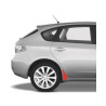 Subaru Impreza GH III (3) folie ochronne na błotnik / nadkole / próg tył (2007-2011)