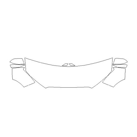 AUDI A8 / S8 D4 przed FL folia ochronna na maskę, lusterka boczne, błotniki (2010-2013)