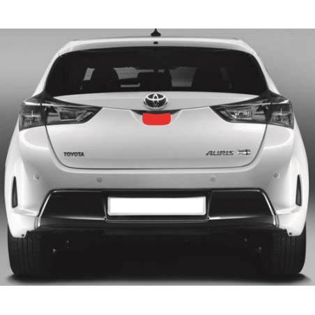 Toyota Auris II hatchback folia ochronna pod klamkę tylnej klapy (2012-2018)