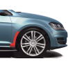 VW GOLF VII (7) folie ochronne pod chlapacze przód tył błotnik (2012-2016)