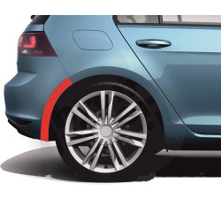 VW GOLF VII FL (7fl) folie ochronne pod chlapacze przód tył błotnik (2017-2020)