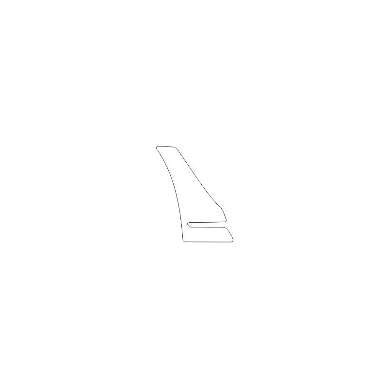 SEAT LEON III (3) 5D folie ochronne błotnik tył (2012-2020)