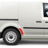 VW Caddy 2K III folie ochronne drzwi / błotnik tył (2003-2020)